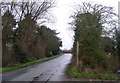 Footpath crossing Taylors lane