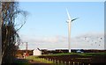 J0992 : Wind turbine near Randalstown by Albert Bridge