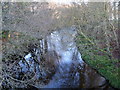 The River East Allen upstream of Allenmills Bridge