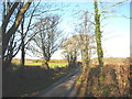 Country road north of Gellidara