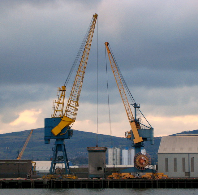 Dock cranes, Belfast [1]