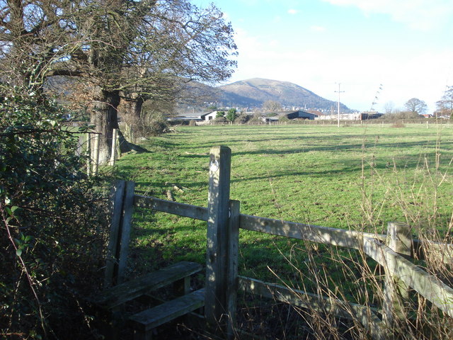 Footpath near Blackmore Park Farm