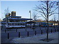 Bus terminus at Harlow Town Railway Station