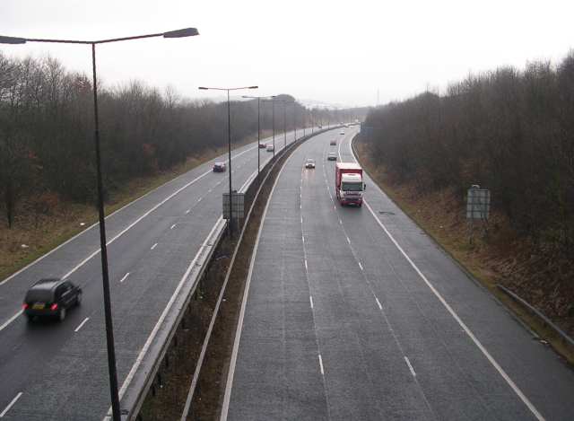 M621 Motorway from Asquith Avenue © Betty Longbottom :: Geograph ...