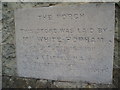 Foundation Stone for St Paul