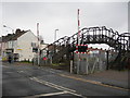 Footbridge by Gillingham Level Crossing