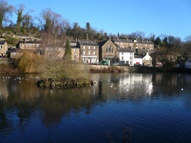 Cromford - A5012 View of Scarthin
