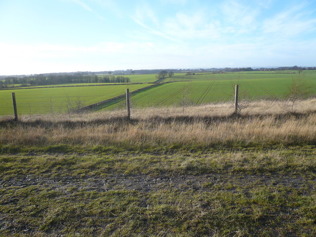 View across Open Countryside towards Hardwick Hall