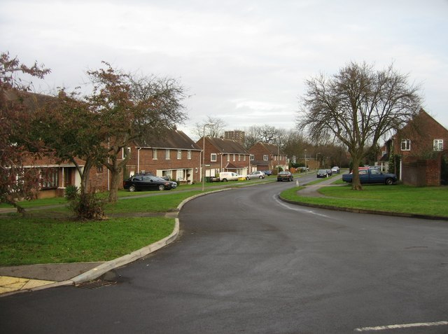 Long view of Sutton Road