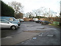 Car park  next to caravan sales outlet