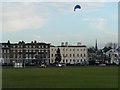 Blackheath: kite over Clarendon Hotel