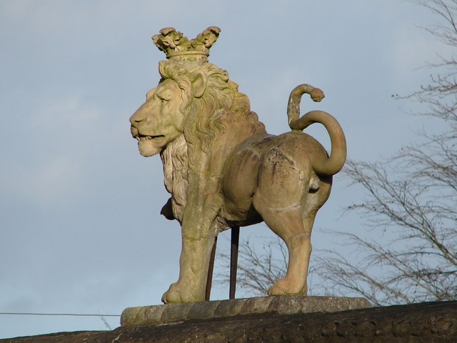 The Lion on the Lion Gateway