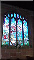 Stained glass window, St Giles Wrexham