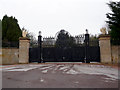 Main gates of Balnagown Castle