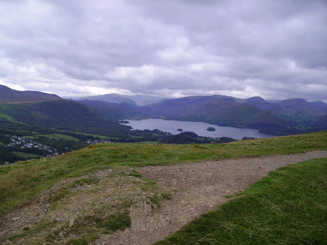 Latrigg Summit © Michael Graham cc-by-sa/2.0 :: Geograph Britain and ...