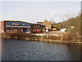 Building supplies yard and canal, Horsenden