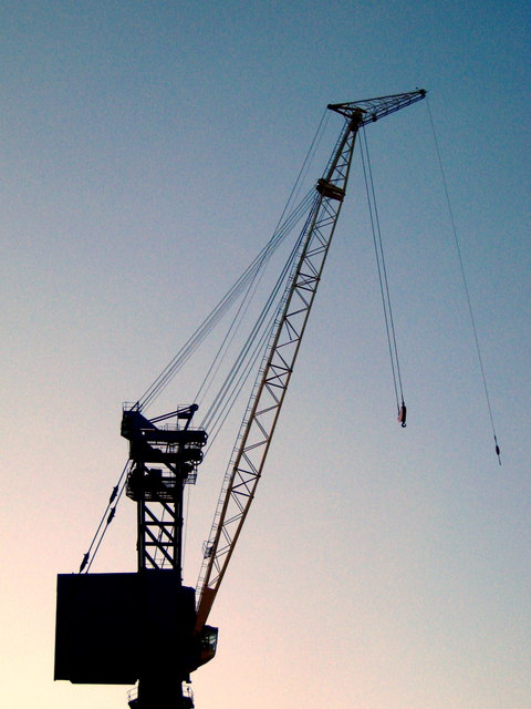 Dock crane, Belfast [4]