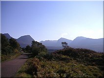 NC0909 : The mountains of  Coigach by Frances Watts