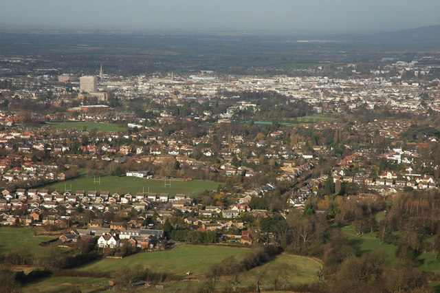Cheltenham viewed from Hartley Hill