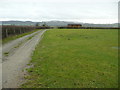 Track and footpath to Lower Hogstow