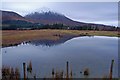 Flooded pasture by the Torrin road