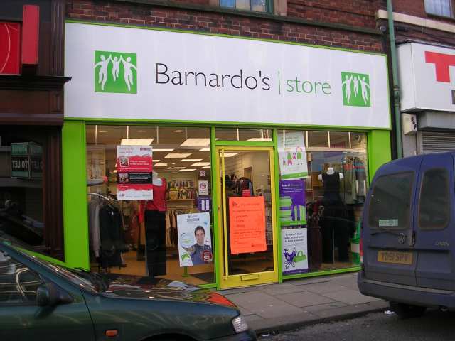 Barnardo's Shop - Brook Street © Betty Longbottom :: Geograph Britain ...