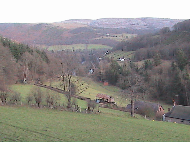 Down the valley towards Llangollen