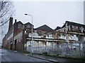 Demolished part of works, Birley Street, Blackburn