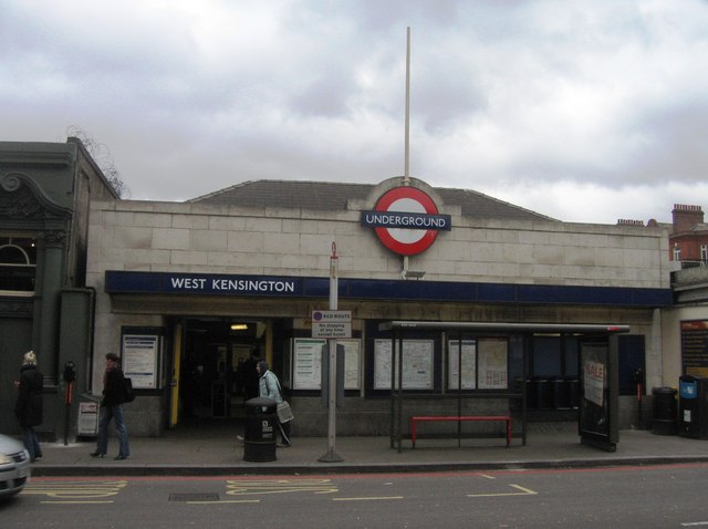 West Kensington tube station
