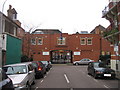 Entrance gates to St James Independent School