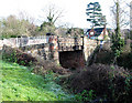 Bridge over the dismantled Gloucester to Ledbury Railway