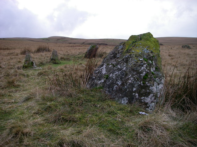 Stone Circle at Godre'r Garn Las