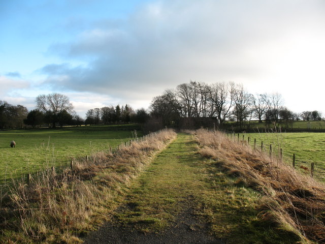 Old rail track near Cotherstone