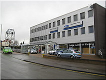 TL0220 : Dunstable: Hartwell Ford vehicle dealers by Nigel Cox