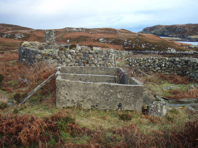 Ruin by the sheepwash