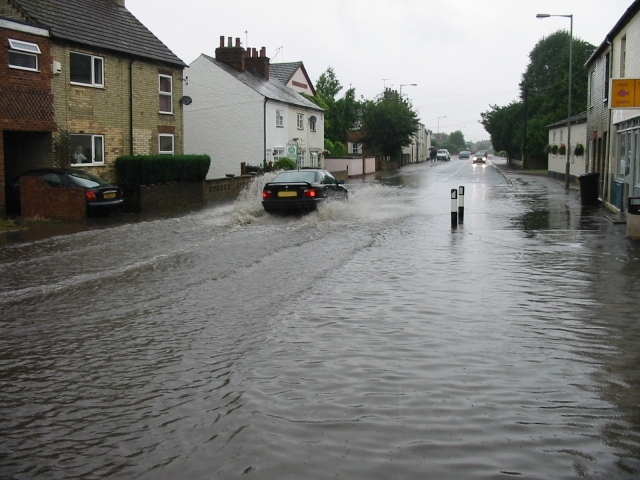 Flash flood © Malcolm Campbell :: Geograph Britain and Ireland