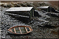 Slate boathouses at Ballachulish