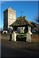 Lych gate to Sandhurst Church