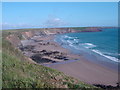 SM7807 : Marloes Sands from the top of the footpath by Paul Mercer