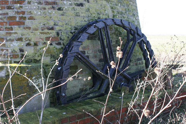 Wheel at Toft Monks Drainage Mill