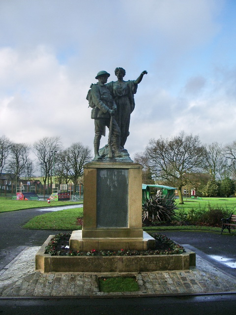 War Memorial, Mercer Park, Clayton-le-Moors