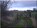 Gate giving access to the railway