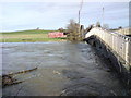 River Yeo flooding at Long Load bridge