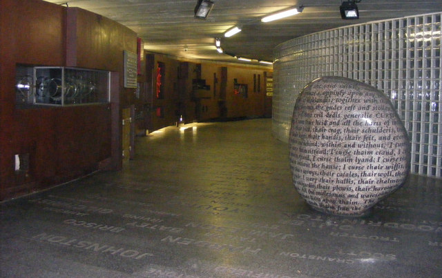 Cursing Stone Millennium Bridge Subway