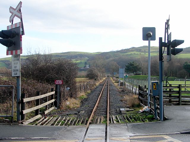 Vale of Rheidol Railway at Llanbadarn Fawr