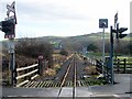 SN5980 : Vale of Rheidol Railway at Llanbadarn Fawr by John Lucas