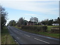 South west on the B4386