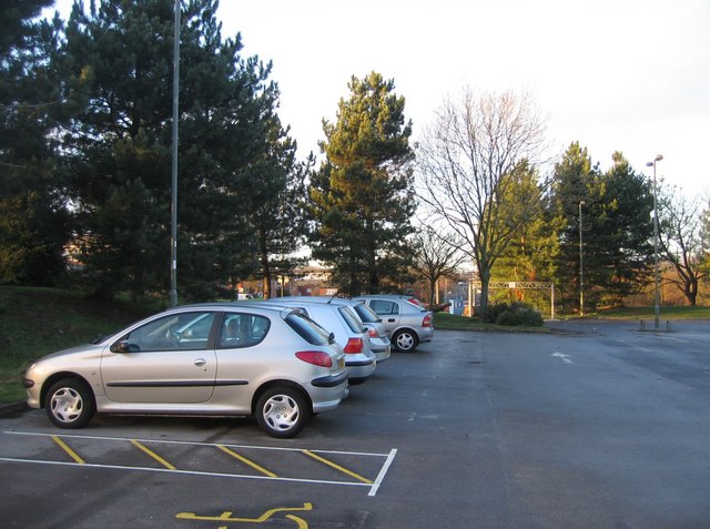 Car park for Winklebury playing fields
