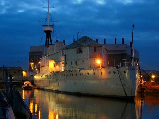 HMS 'Caroline', Alexandra Dock Belfast