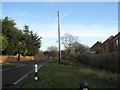 Looking down Clay Lane